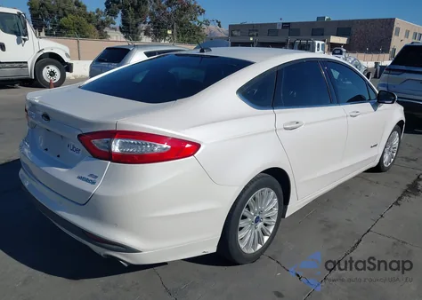 2014 Ford Fusion Hybrid Se from USA, damaged, VIN 3FA6P0LU4ER255946